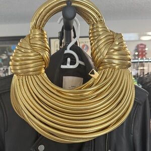 Gold Statement Handbag